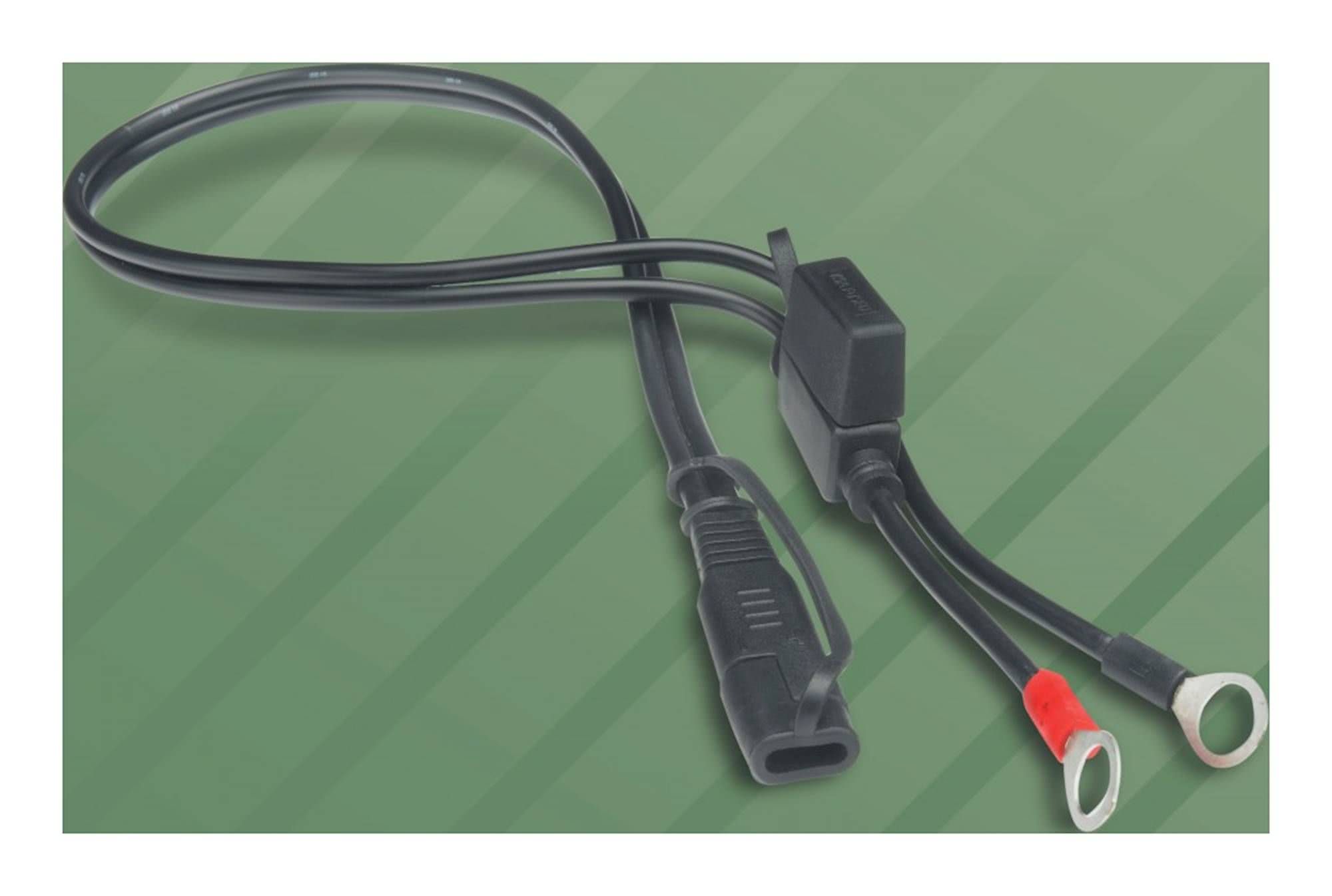 Battery Tender Fused Ring Terminal Lead With QDC Plug Cycleworld